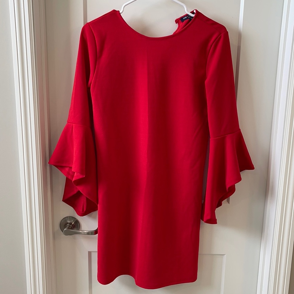 Red dress
